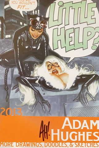 Adam Hughes Convention Sketchbook (2002) #2013 Signed