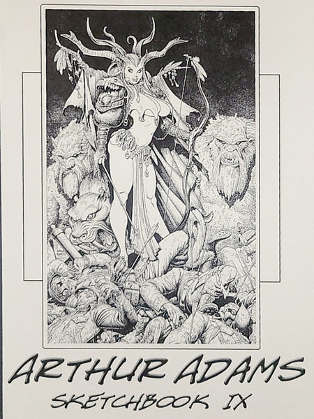 Arthur Adams Sketchbook Vol. IX - Signed