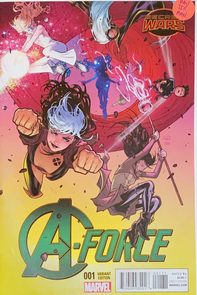 A-force #1 (Incentive Dauterman Variant) Near Mint