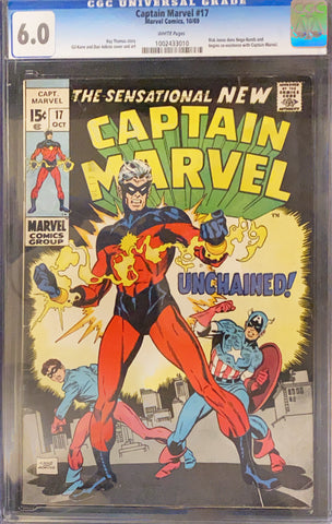 Captain Marvel #17 CGC: 6