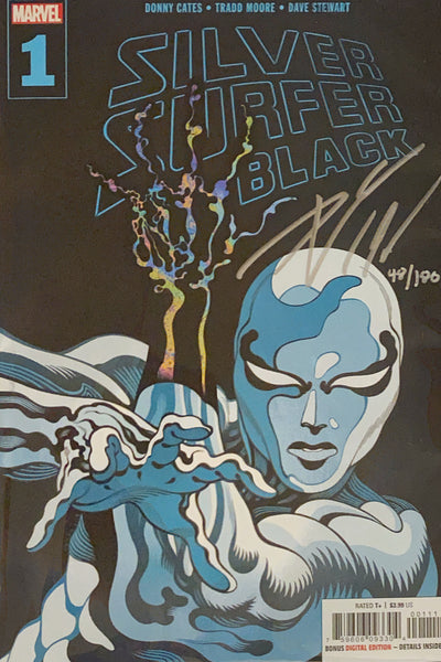 Silver Surfer: Black #1 Signed by Tradd Moore