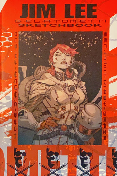 Jim Lee Gelatometti Sketchbook 2006 SDCC 2006 NM