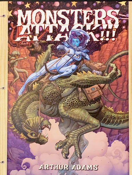 Monsters Attack!!! Arthur Adams Sketchbook