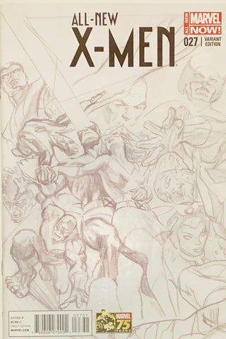 All New X-men #27 (Alex Ross 75th Anniversary Sketch Var) NM