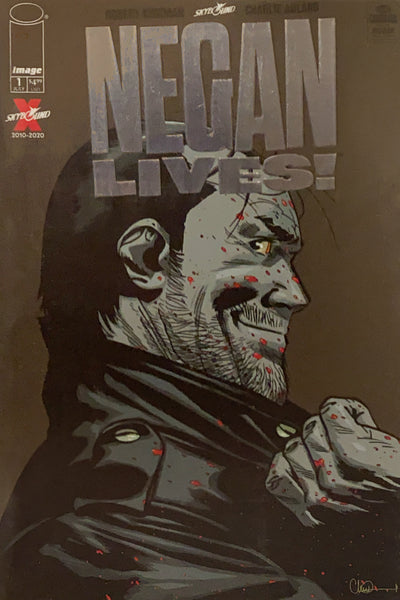 Walking Dead Negan Lives One-Shot Silver Foil Variant Near Mint