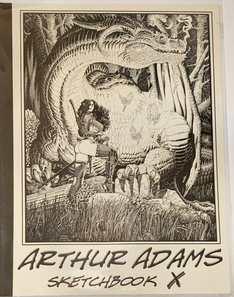 Arthur Adams Sketchbook Vol. X - Signed